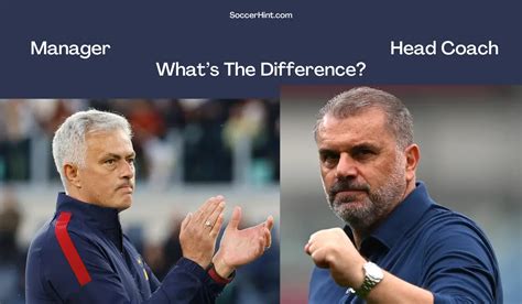 coach vs manager in football.